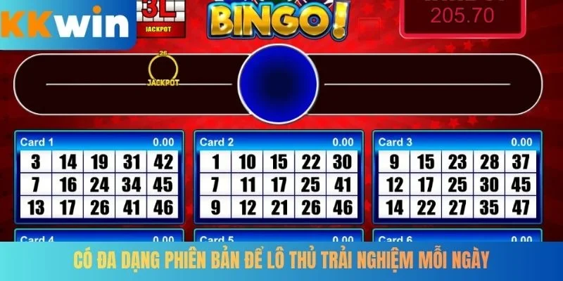 Có đa dạng phiên bản để lô thủ trải nghiệm mỗi ngày