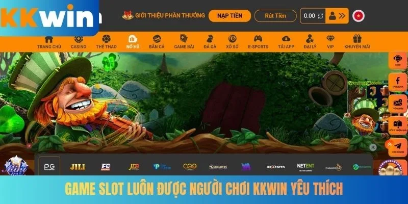 Game slot luôn được người chơi KKWIN yêu thích